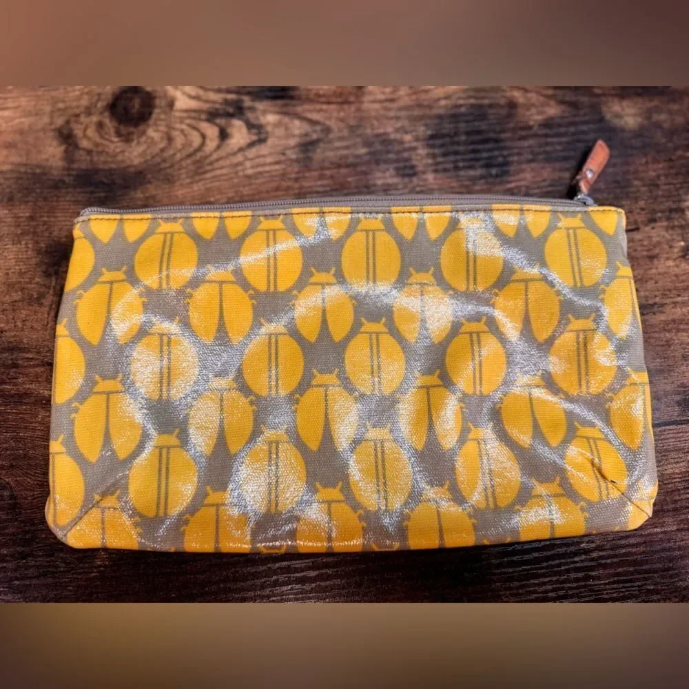 Fossil Key-Per yellow and gray‎ handbag OS